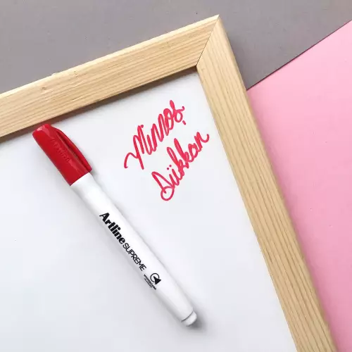 Artline Supreme Beyaz Tahta Kalemi - Kırmızı
