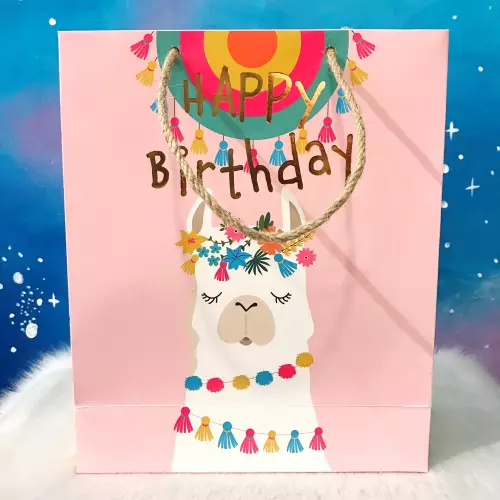 Happy Birthday Lama Hediye Çantası
