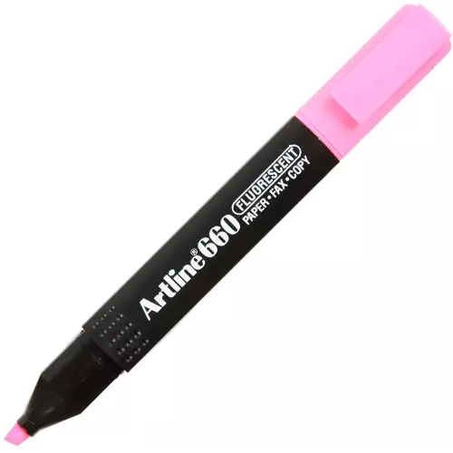 Artline 660 Neon Fosforlu İşaretleme Kalemi - Pembe