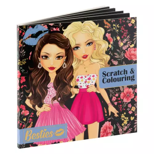 Besties Scratch and Color Sihirli Defter