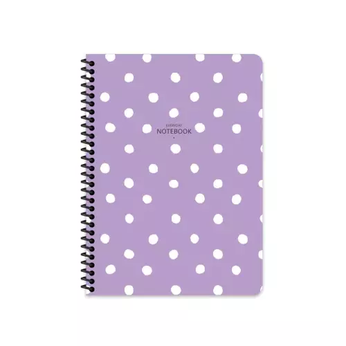 Everyday Notebook 16.5x22,5 Kareli Defter 80 Yaprak  - Puantiye