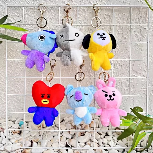 BT21 Peluş Anahtarlık