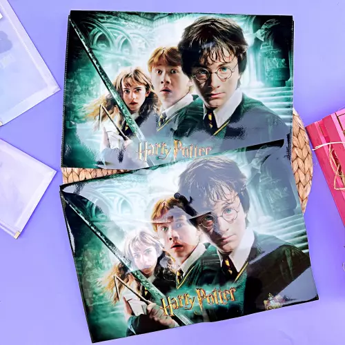 Harry Potter Çıtçıtlı Dosya Keskin Color