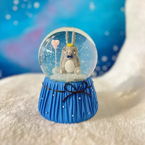 Tavşan Totoro Büyük Boy Kar Küresi