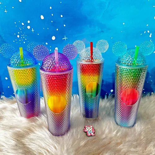 Quokka Rainbow Milkshake İçecek Bardağı