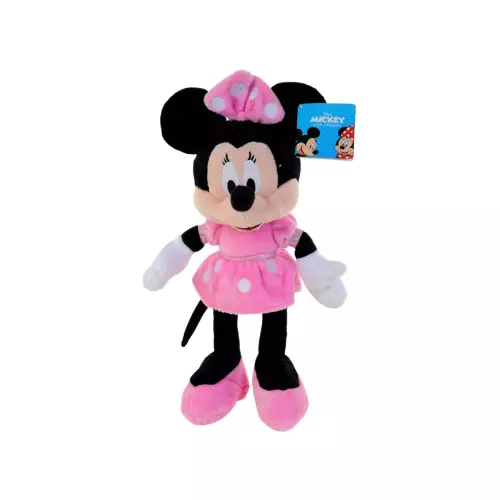 Minnie Mouse Core Peluş Oyuncak 36 cm Pembe Elbise