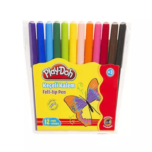 Play-Doh Keçeli Kalem 2 Mm. 12 Renk