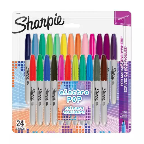 Sharpie Electro Pop 24lü Markör