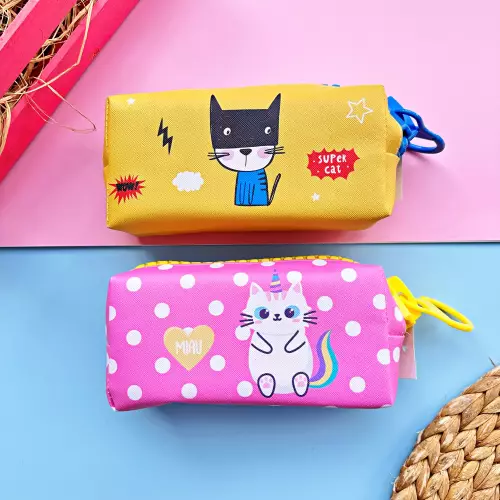 Super Cat Zipper Dev Kalem Kutu