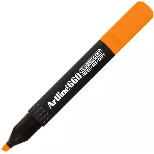 Artline 660 Neon Fosforlu İşaretleme Kalemi - Turuncu