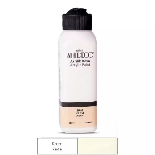 Artdeco Akrilik Boya 140 ML Krem - 3646