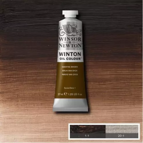 Winsor & Newton Winton Yağlı Boya 37 ml Vandyke Brown 676