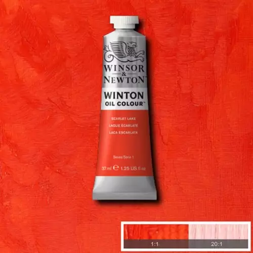 Winsor & Newton Winton Yağlı Boya 37 ml Scarlet Lake 603