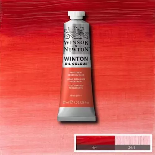 Winsor & Newton Winton Yağlı Boya 37 ml Permanent Geranium Lake 22