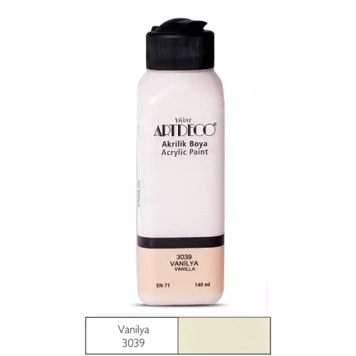 Artdeco Akrilik Boya 140 ML Vanilya - 3039