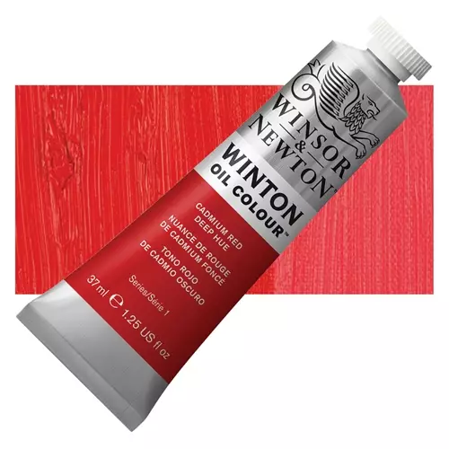Winsor & Newton Winton Yağlı Boya 37 ml Cadmium Red Deep Hue 06