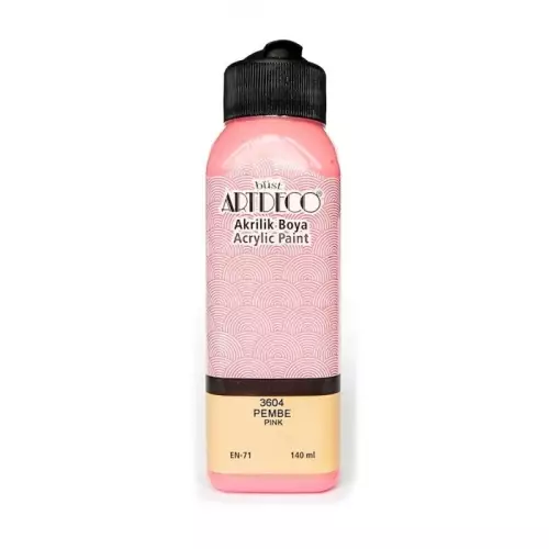 Artdeco Akrilik Boya 140 ML Pembe - 3604