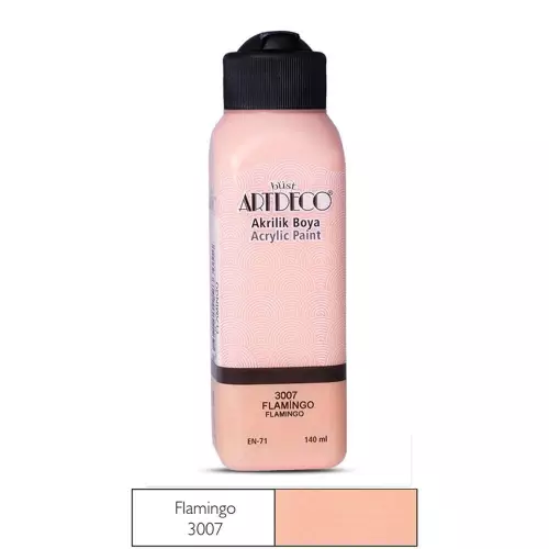 Artdeco Akrilik Boya 140 ML Flamingo - 3007