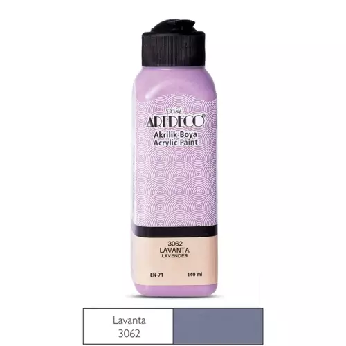 Artdeco Akrilik Boya 140 ML Lavanta - 3062