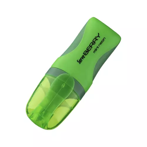 Serve Berry Mini Fosforlu İşaretleme Kalemi - Neon Yeşil