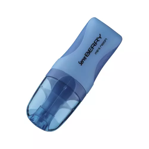 Serve Berry Mini Fosforlu İşaretleme Kalemi - Neon Mavi