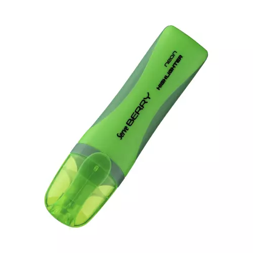 Serve Berry Fosforlu İşaretleme Kalemi - Neon Yeşil