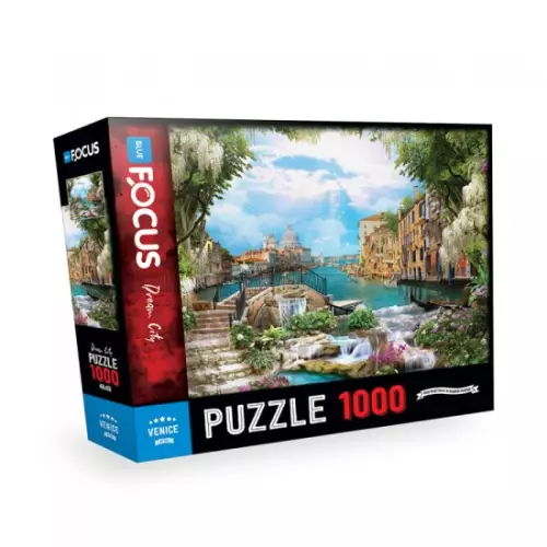 Venedik 1000 Parça Puzzle - Focus