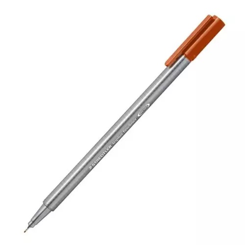 Staedtler Triplus Fineliner 0.3 mm Boz Kahverengi 334-73