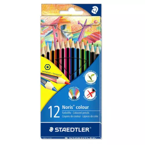 Staedtler Noris Color 12 Renk Kuru Boya