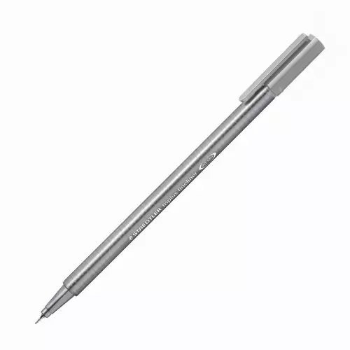 Staedtler Triplus Fineliner 0.3 mm Açık Gri 334-82