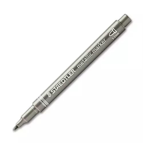 Staedtler Metalik Marker Kalem - Gümüş