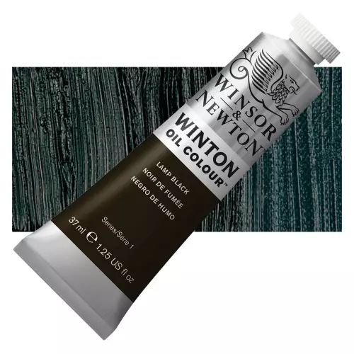 Winsor & Newton Winton Yağlı Boya 37 ml Lamp Black 25