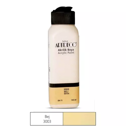 Artdeco Akrilik Boya 140 ML Bej - 3003