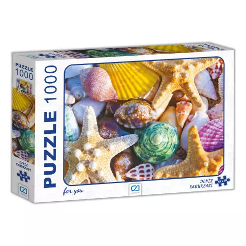 1000 Parça Puzzle Deniz Kabukları - CA Games
