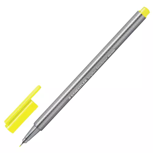 Staedtler Triplus Fineliner 0.3 mm Neon Sarı 334-101