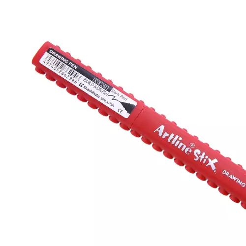 Artline Stix Drawing Pen Fineliner - Koyu Kırmızı
