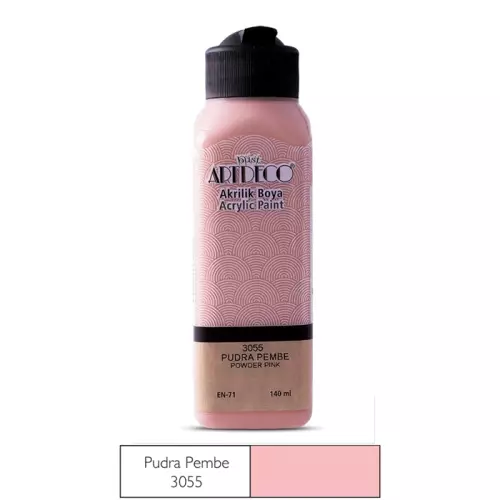 Artdeco Akrilik Boya 140 ML Pudra Pembe - 3055