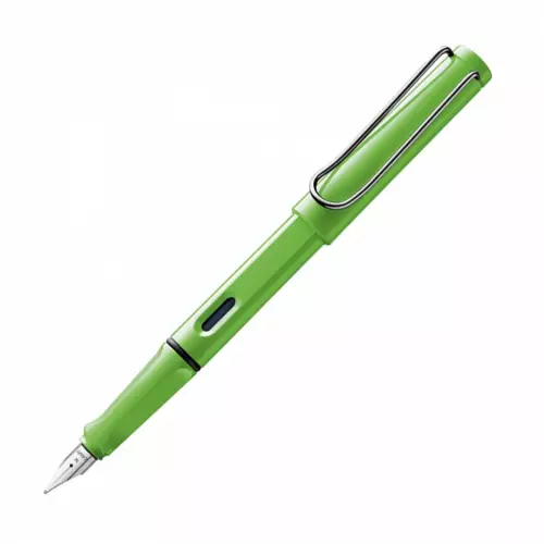 Lamy Safari Dolma Kalem Metal Klips B Uç Yesil