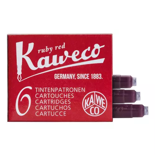 Kaweco Dolma Kalem Kartuşu 6lı - Kırmızı