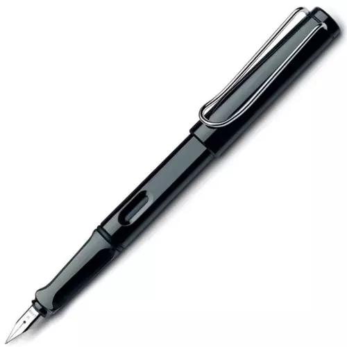 Lamy Safari Dolma Kalem Metal Klips F Uç Siyah