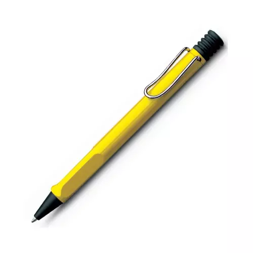 Lamy Safari Tükenmez Kalem Metal Klips Sarı