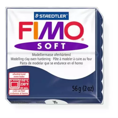 Fimo Soft 57 gr Modelleme Kili - 35 Windsor Blue