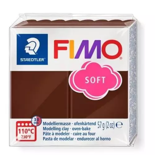 Fimo Soft 57 gr Modelleme Kili - 75 Chocolate