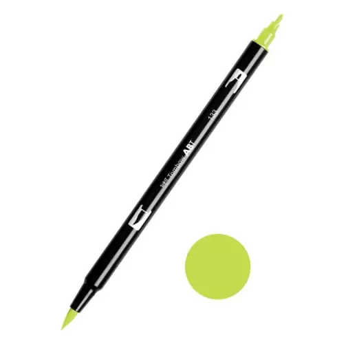 Tombow ABT Dual Brush Çift Uçlu Keçeli Kalem Chartreuse - 133