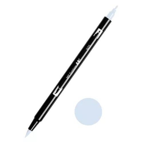 Tombow ABT Dual Brush Çift Uçlu Keçeli Kalem Cool Gray 3 - N75