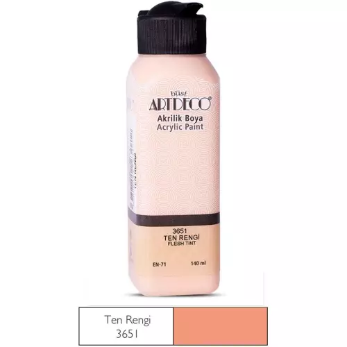 Artdeco Akrilik Boya 140ml 3651 Ten Rengi 