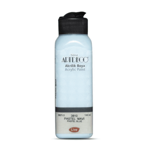 Artdeco Akrilik Boya 140ml 3810 Pastel Mavi